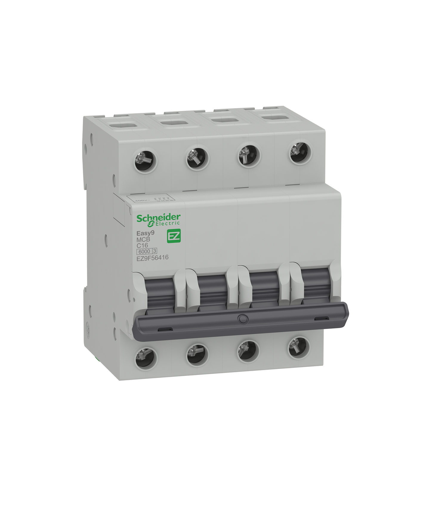 Disjuntor 4P 16A Curva C 6KA 230V Easy9