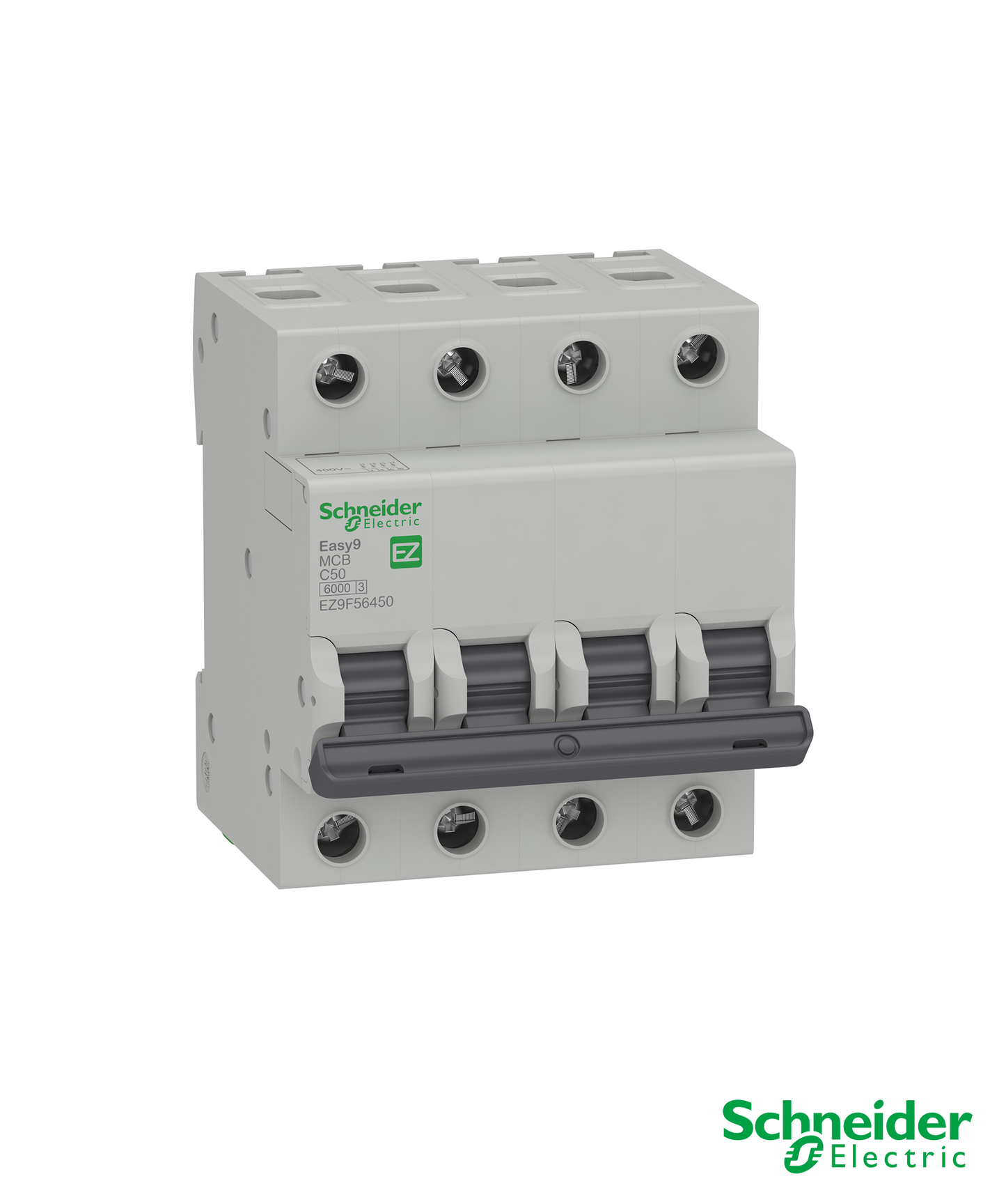 Disjuntor 4P 50A Curva C 6KA 230V Easy9