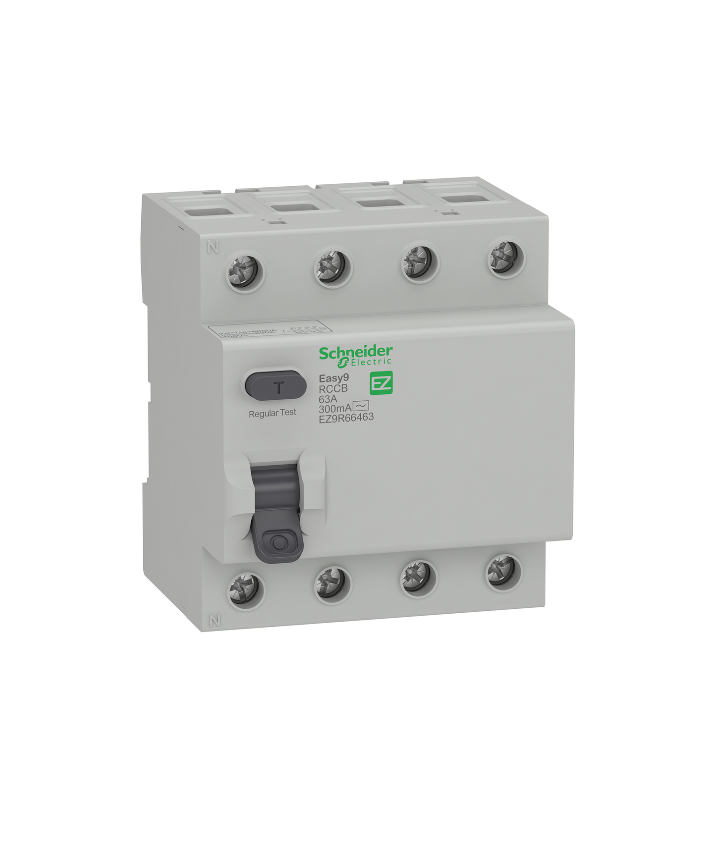 Interruptor Diferencial 4P 63A 300mA Tipo AC 230V Easy9