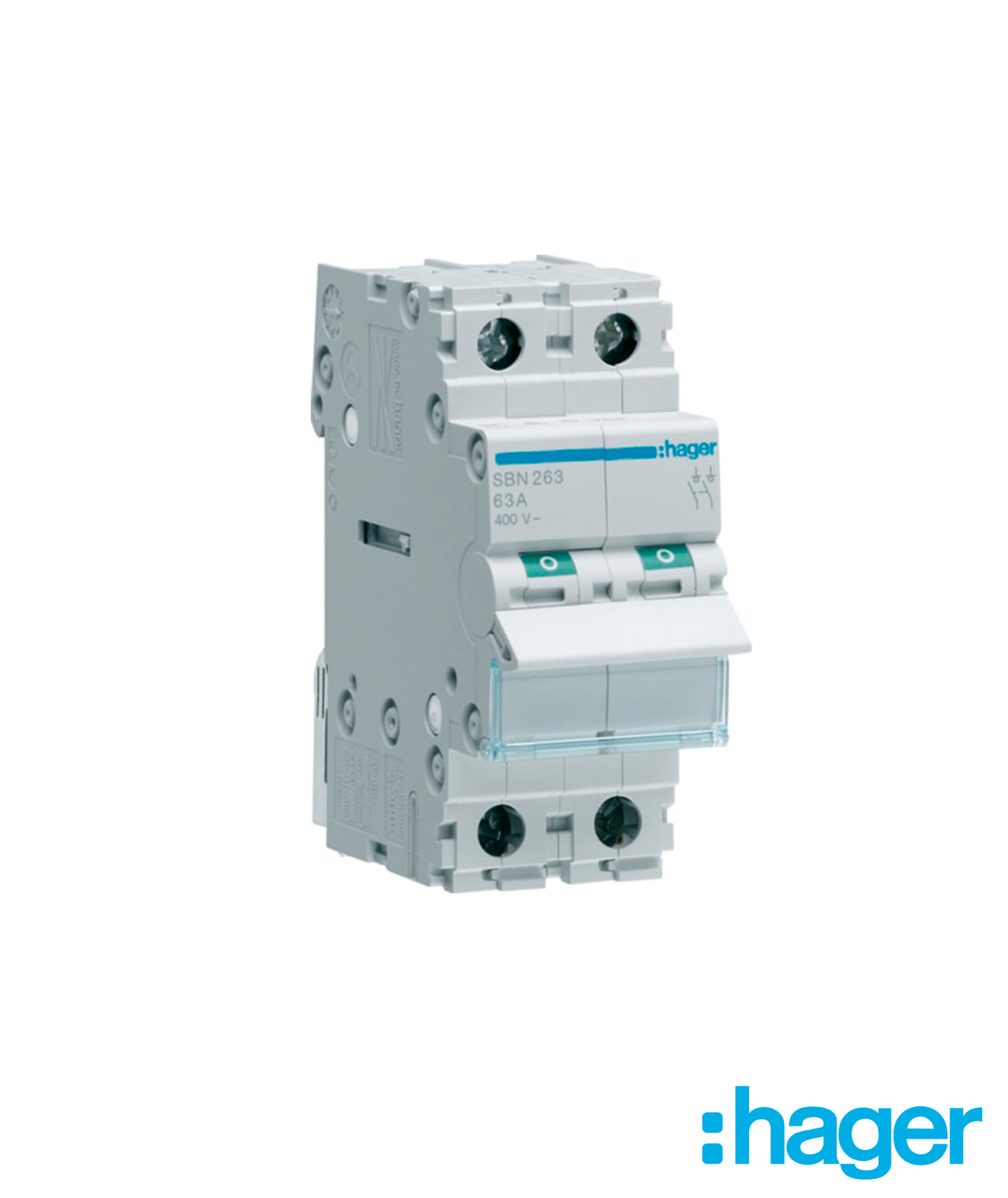 Interruptor Modular 2P 63A