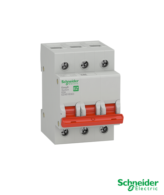 Interruptor Modular 3P 63A 400V Easy9