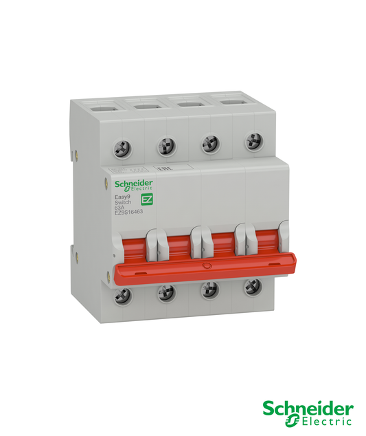 Interruptor Modular 4P 63A 400V Easy9
