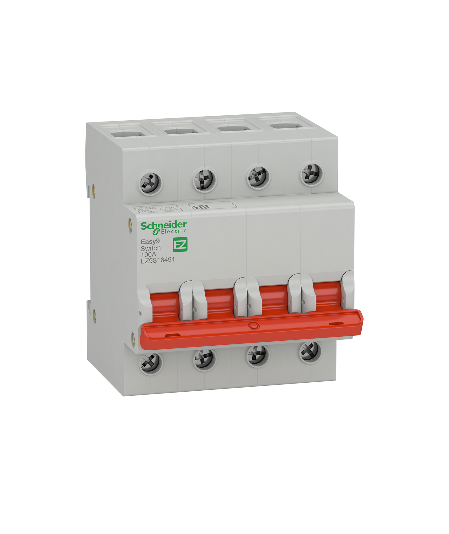 Interruptor Modular 4P 100A 400V Easy9
