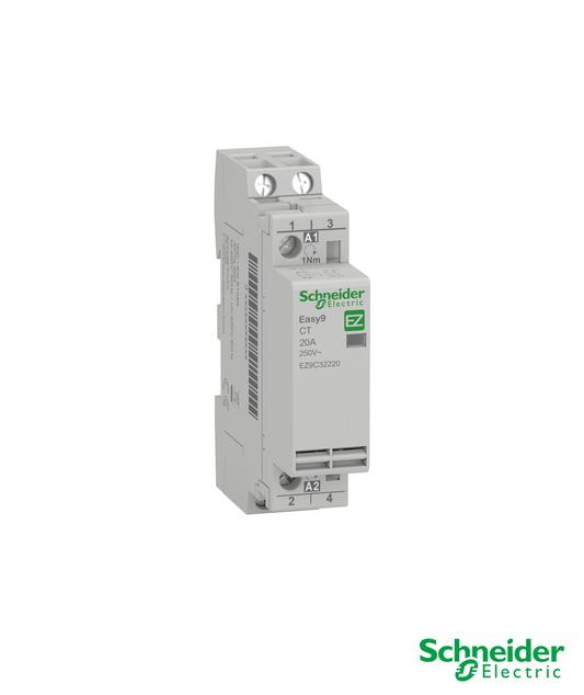 Contactor Modular 2P 20A 2NA 230VAC Easy9