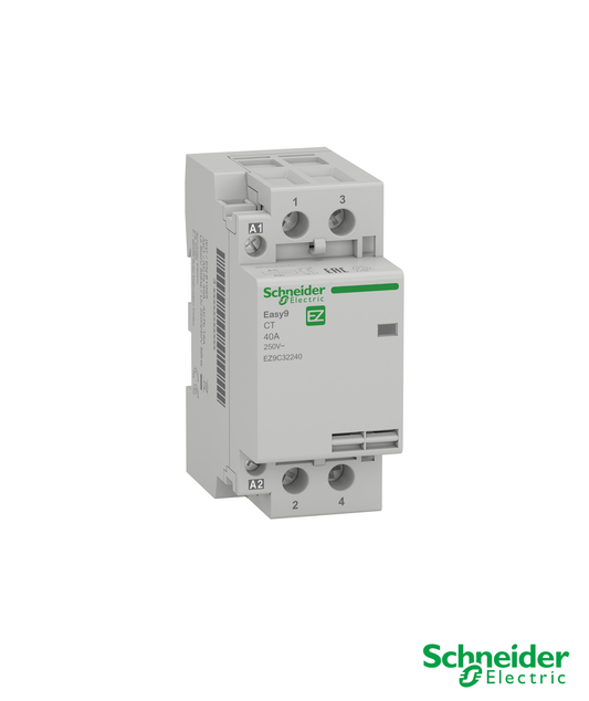 Contactor Modular 2P 40A 2NA 230VAC Easy9