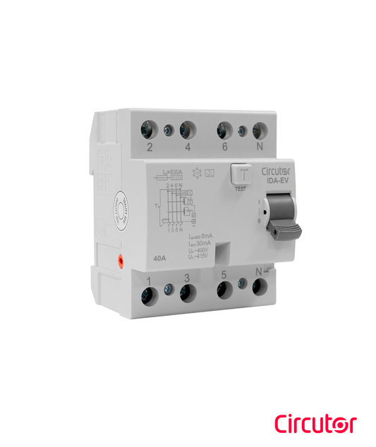 Interruptor Diferencial Tipo A IDA-EV 4P 40A 30mA