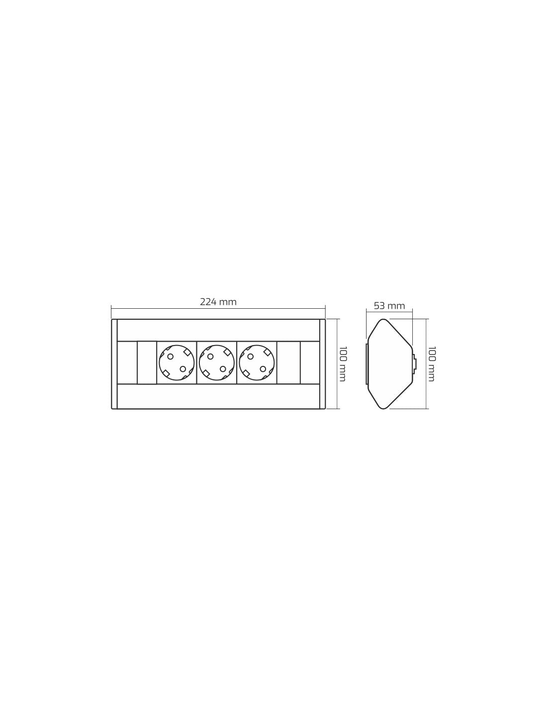 Corner Box 3 Branco