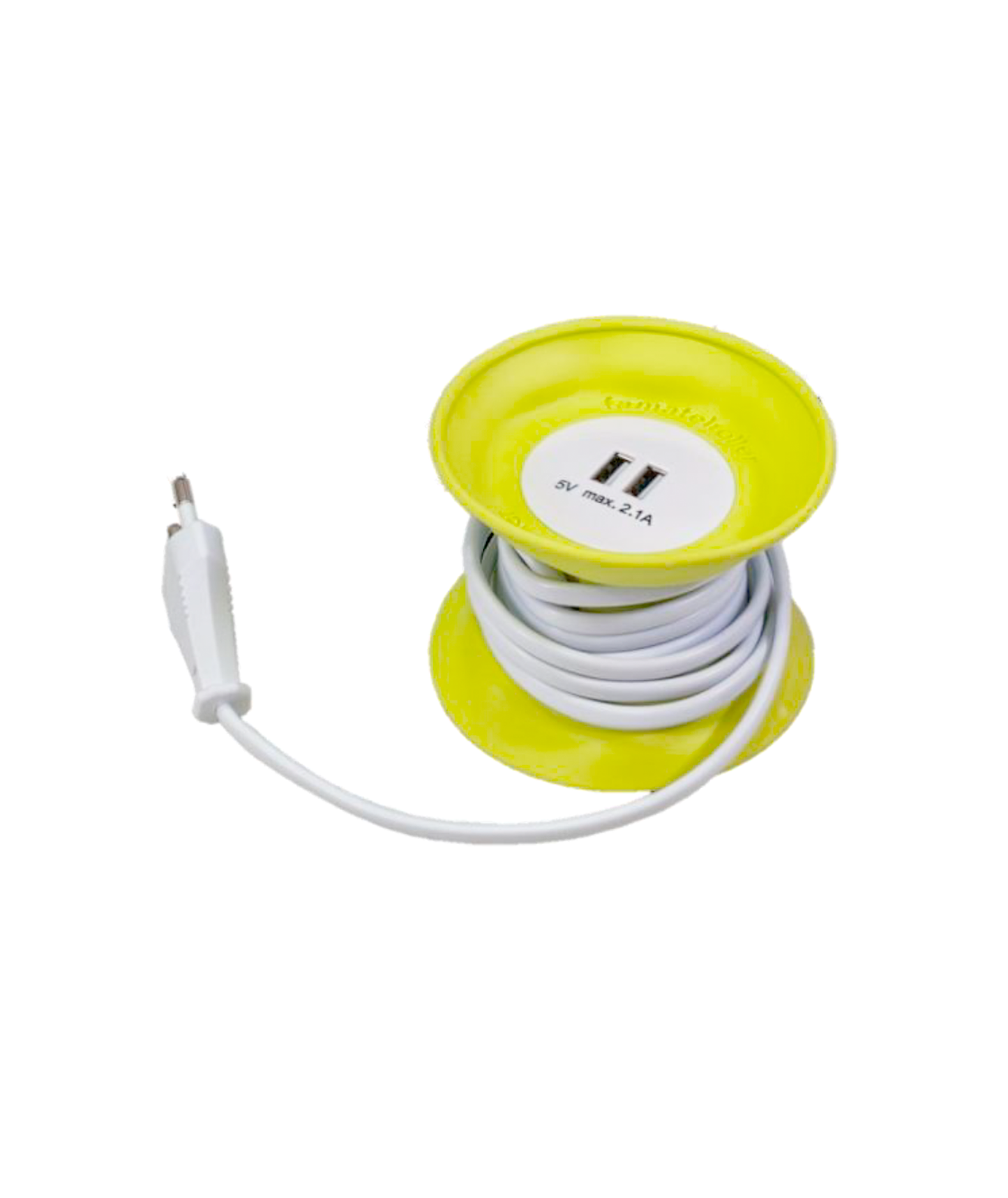 Mini Enrolador com 2 Portas USB (2 Metros)