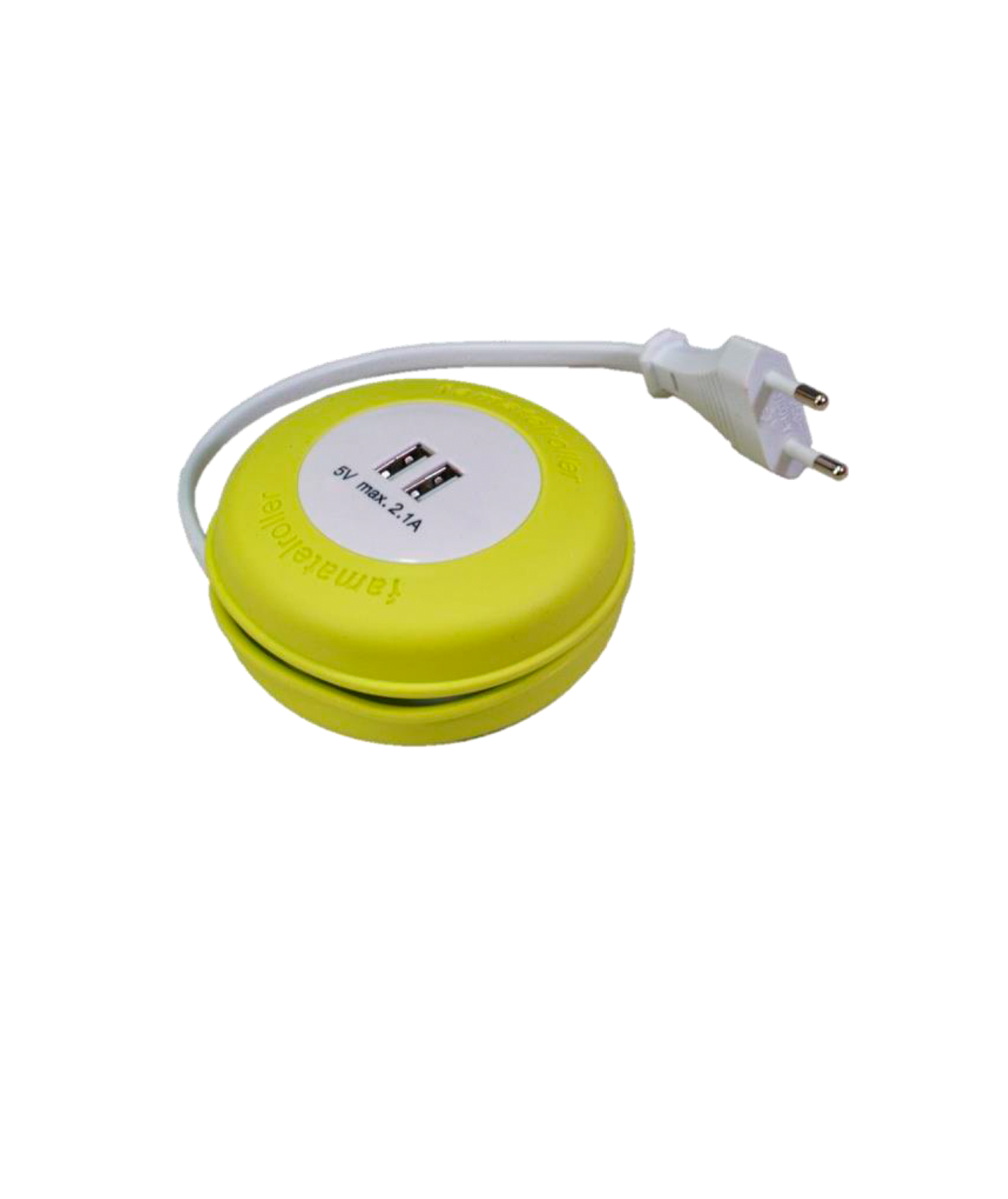Mini Enrolador com 2 Portas USB (2 Metros)
