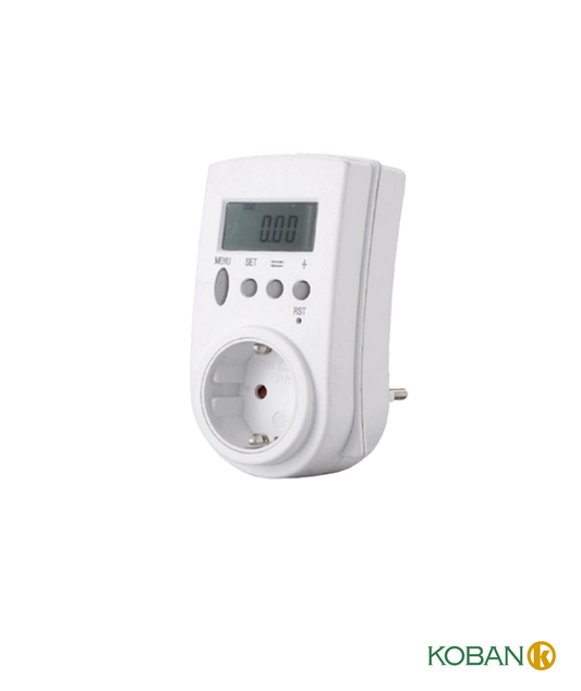 Medidor de Energia Eléctrica KME-PLG-01 16A