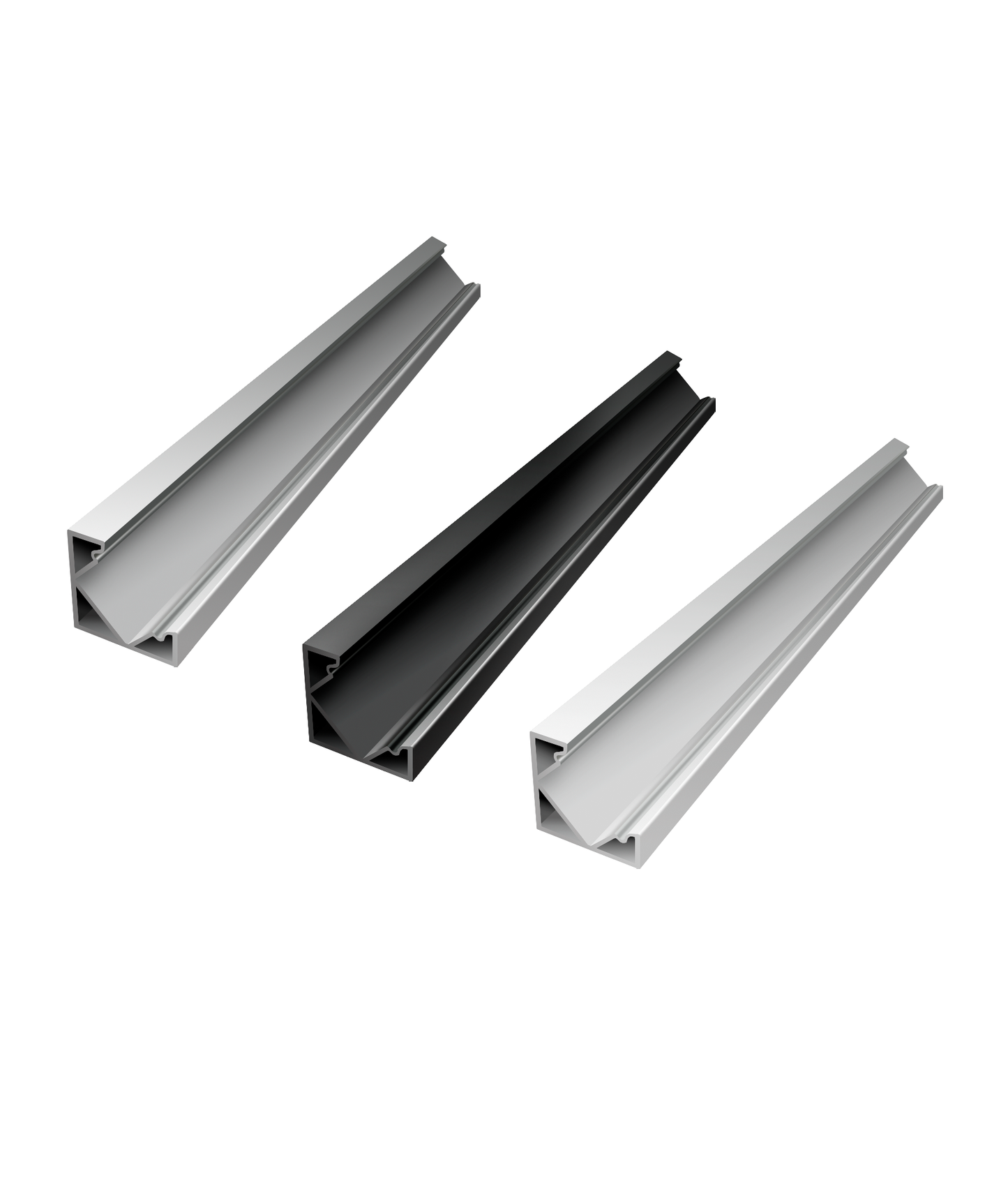 Perfil de 2 Metros COR001 p/ Fitas de LED