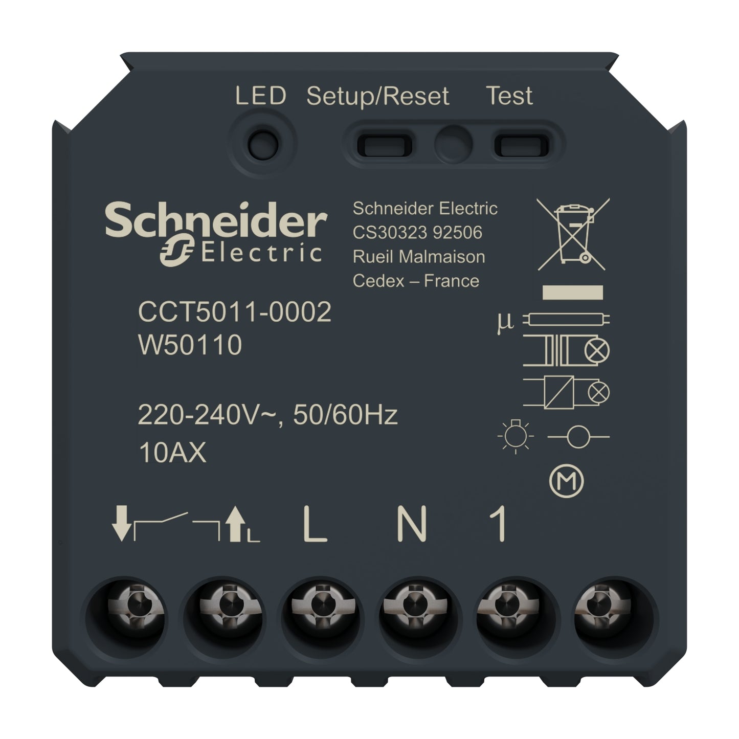 Micromódulo Interruptor On/Off Wiser