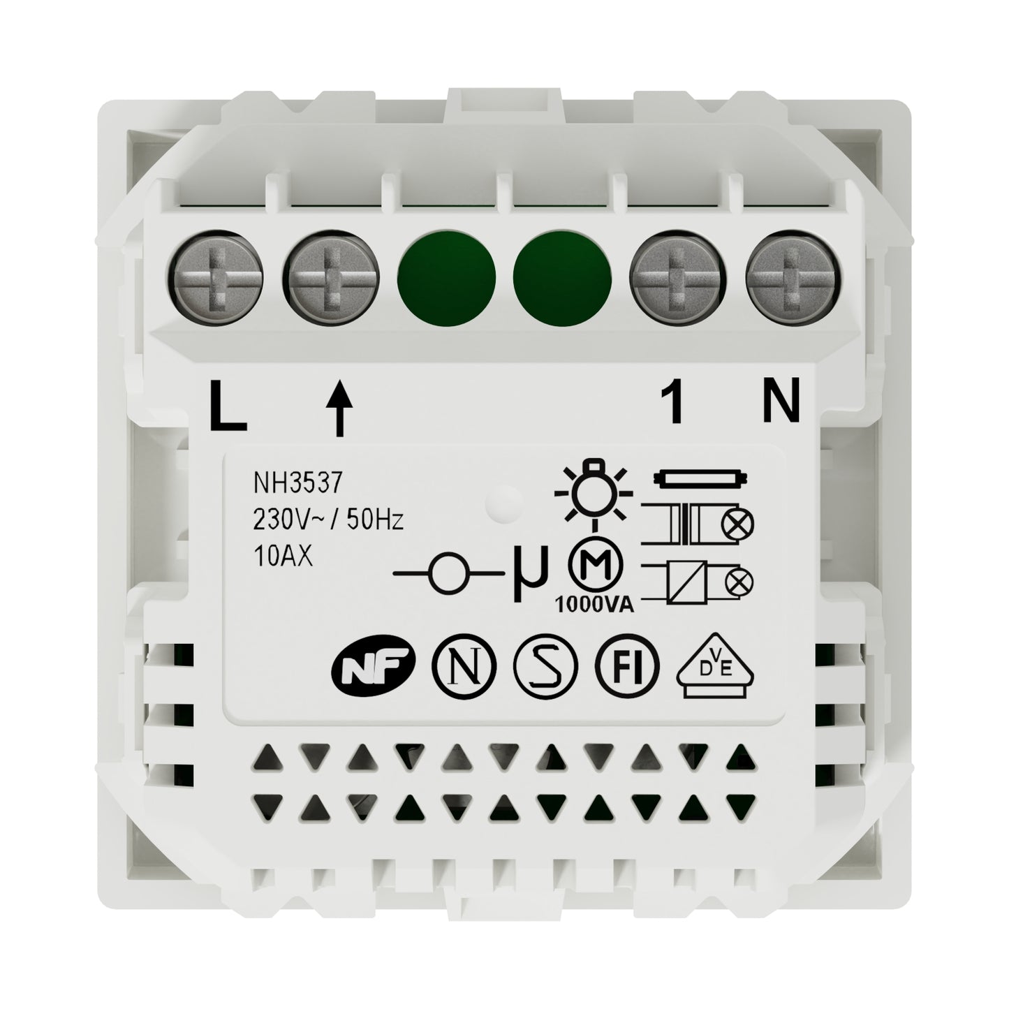 Interruptor 10A Nova Unica Branco Wiser