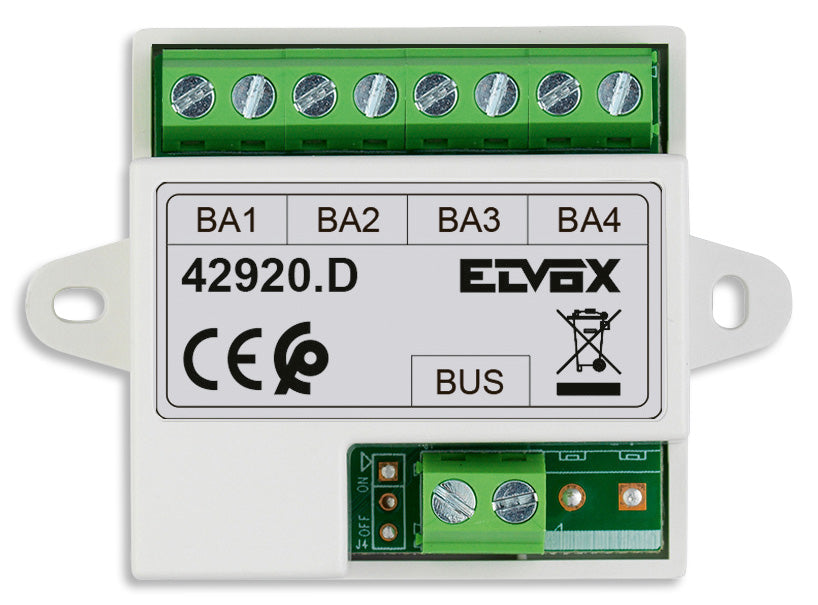 Kit Videoporteiro Bifamiliar c/Monitor 7" Elvox K42931