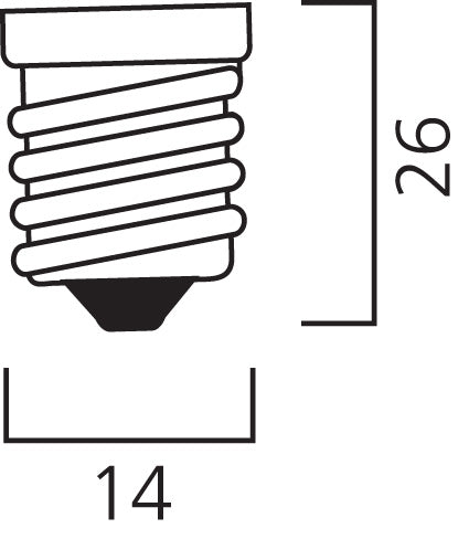 ToLEDo RT Candle TW V5 CL 4,5W 470LM 827 E14 2700K