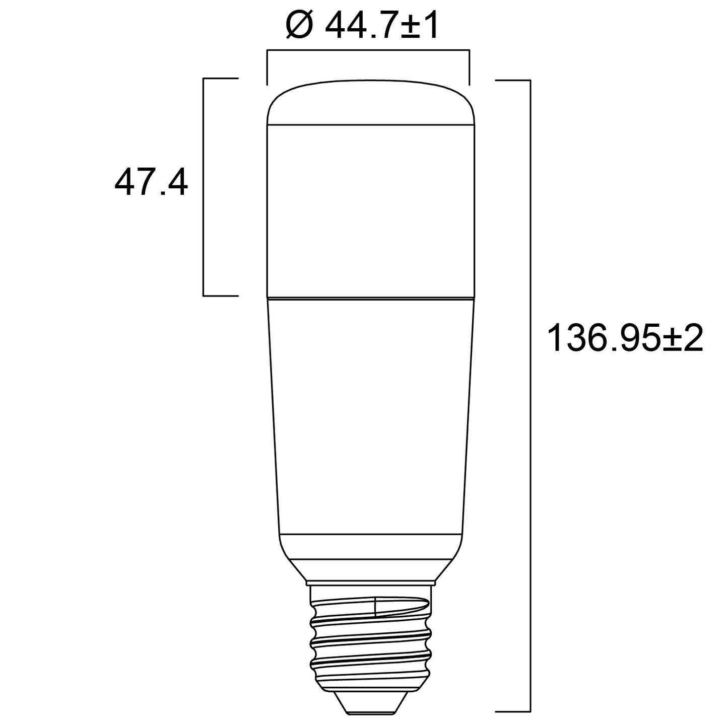 ToLEDo Stick 14W 1600LM E27 (2700K/4000K/6500K)