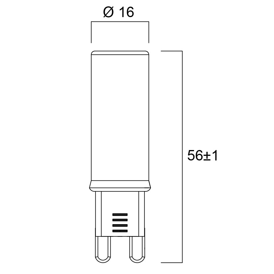 ToLEDo Retro G9 ST 4,2W 400LM 827 2700K