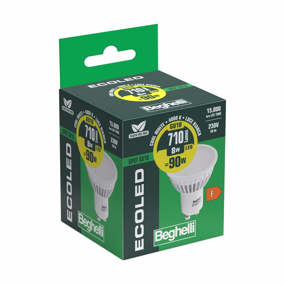 GU10 Eco LED Premium 8W 95° (3000K/4000K)