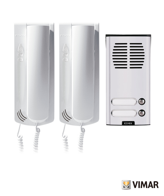 Kit Áudio Porteiro para 2 Habitações Elvox K62K002