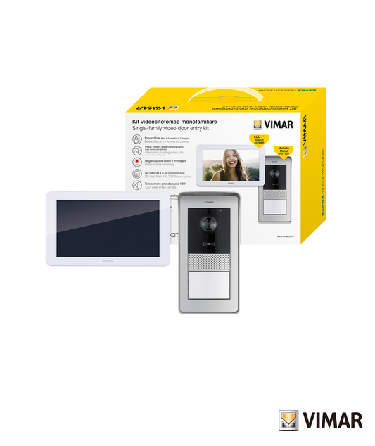 Kit Videoporteiro Unifamiliar c/Monitor Táctil 7'' Elvox K42935