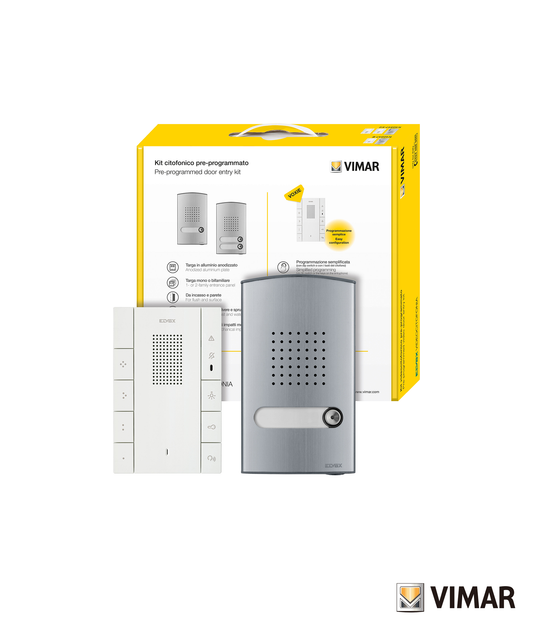 Kit Áudio Porteiro Unifamiliar Voxie Elvox K40547E