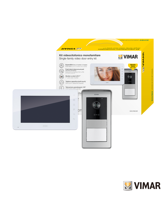 Kit Videoporteiro Unifamiliar c/Monitor 7'' Elvox K42930