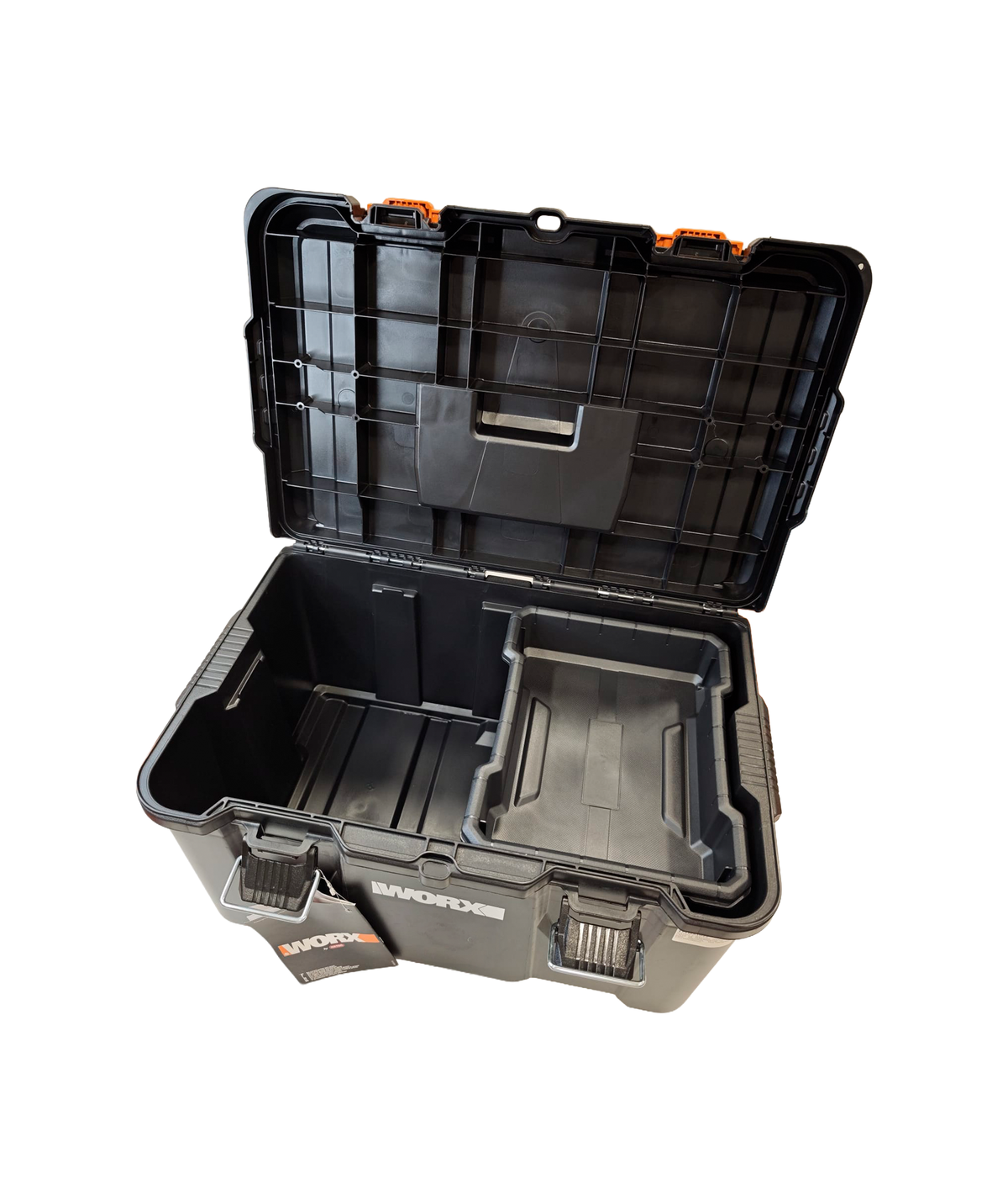 Caixa de Ferramentas XL Worx com Base Amovível Multifunções