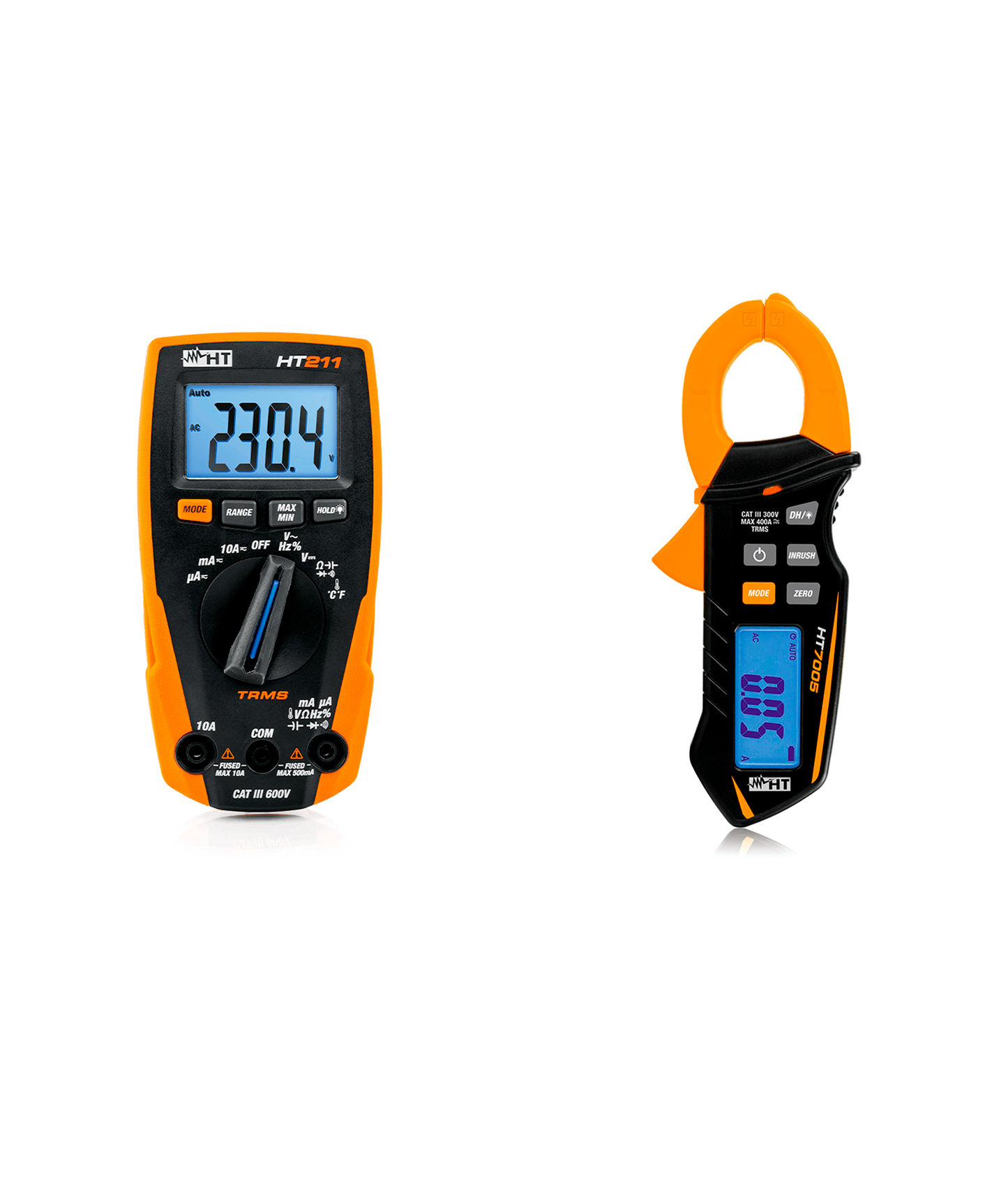 StarterKIT: Multímetro HT211 + Pinça Amperimétrica HT7005