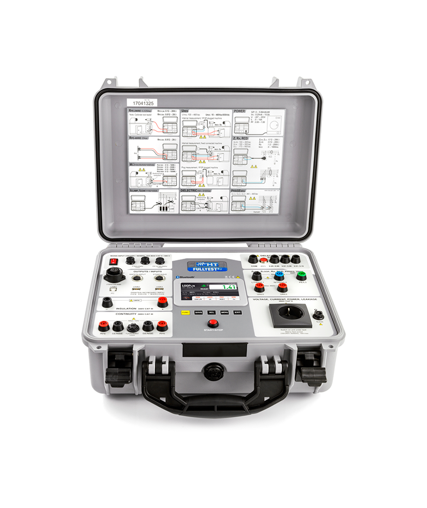 FullTest3 Equipamento Multifunções p/ Verificações de Segurança em Máquinas e Quadros Eléctricos
