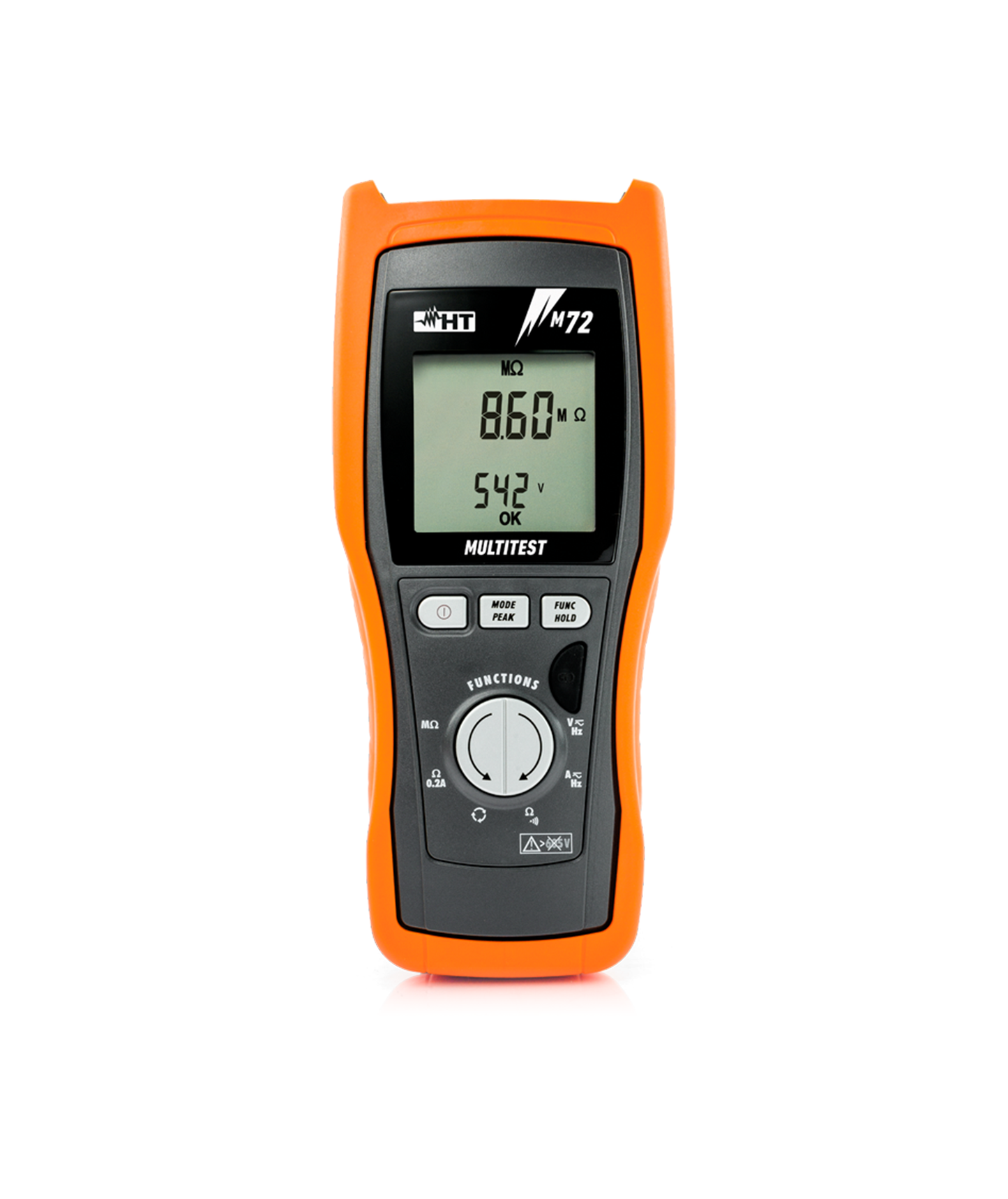 HTM72 Instrumento Multifunções p/ Medição de Isolamento, Continuidade dos Condutores de Proteção e Função Multímetro