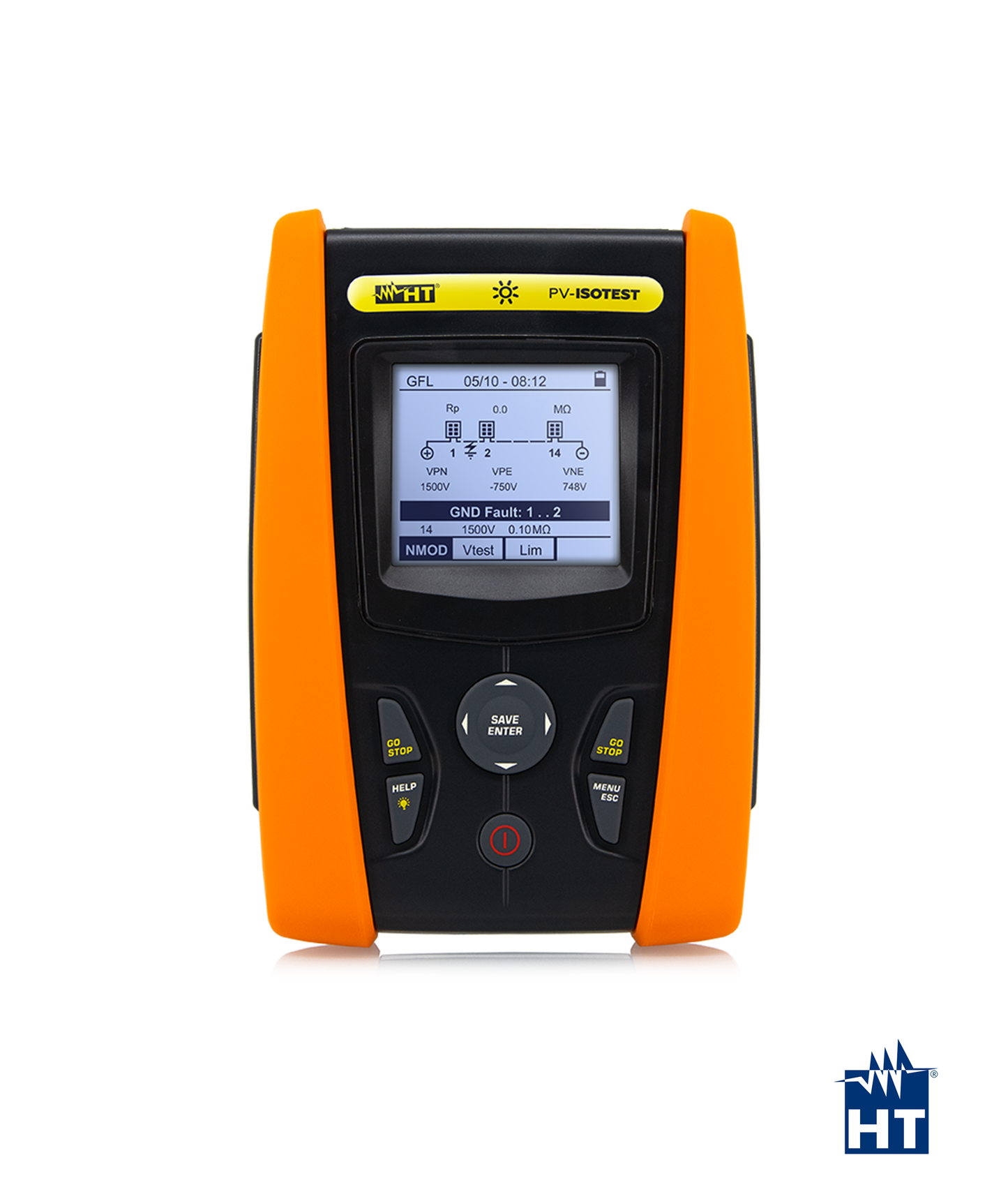 PV-ISOTEST Equipamento Multifunções p/ Verificação de Segurança Eléctrica em Instalações Fotovoltaicas 1500V DC