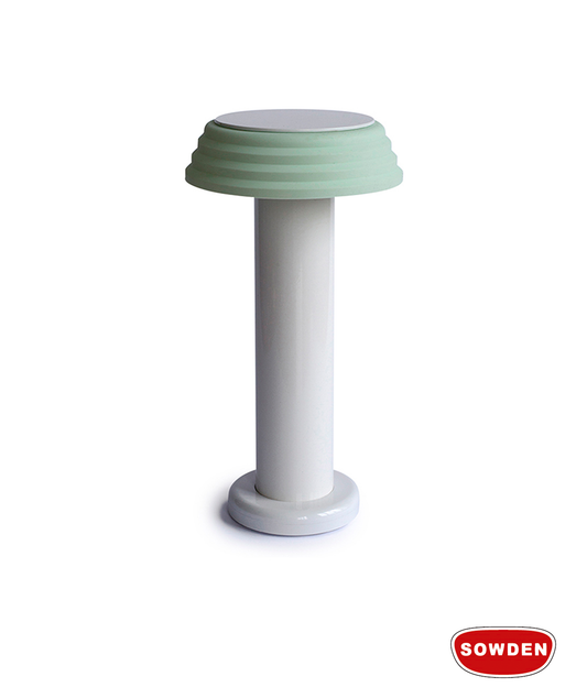 Candeeiro de Silicone sem Fios LED 3W Branco e Verde