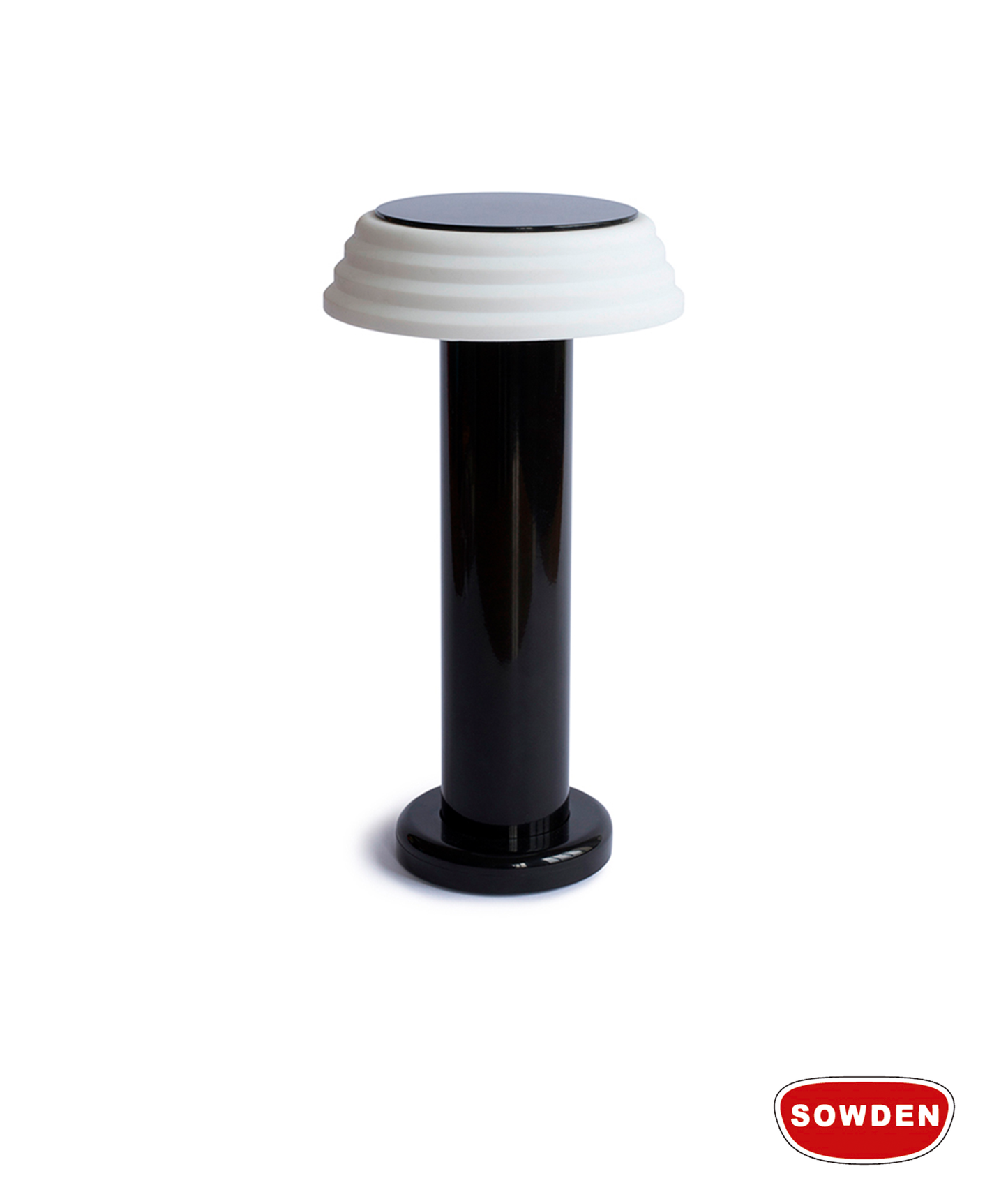 Candeeiro de Silicone sem Fios LED 3W Branco e Preto