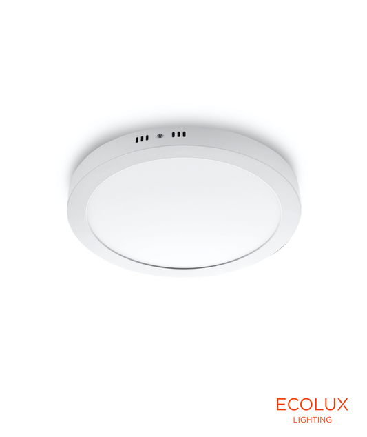 Downlight Saliente LED Dogma Redondo Branco 6W 540LM (3000K/4000K/6000K)