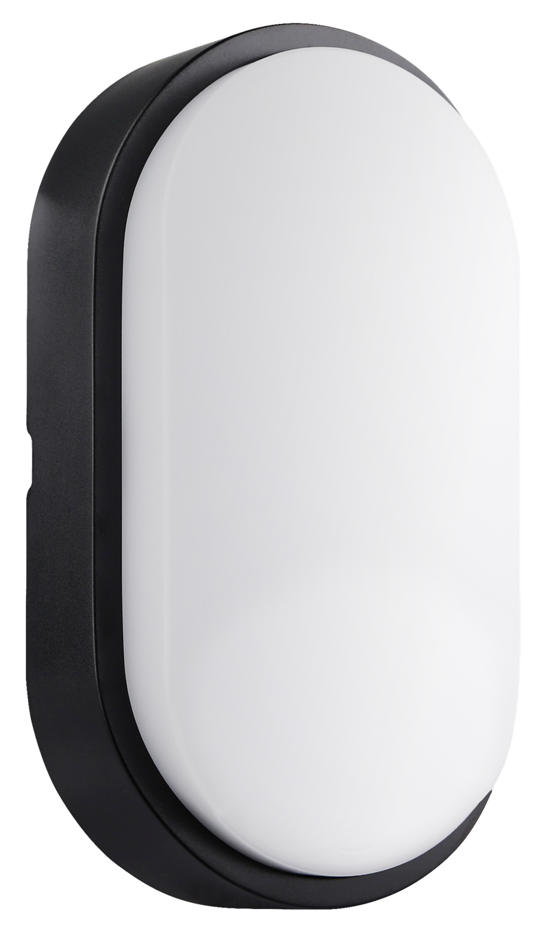 Plafonier Oasi Oval Preto 14W 1550LM & CCT ajustável