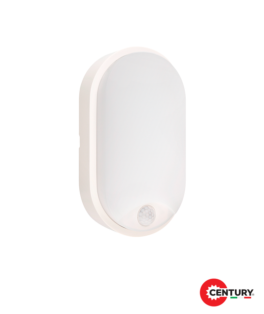 Plafonier Oasi Oval Branco com Sensor 14W 1550LM & CCT ajustável