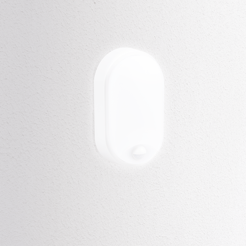 Plafonier Oasi Oval Branco com Sensor 14W 1550LM & CCT ajustável