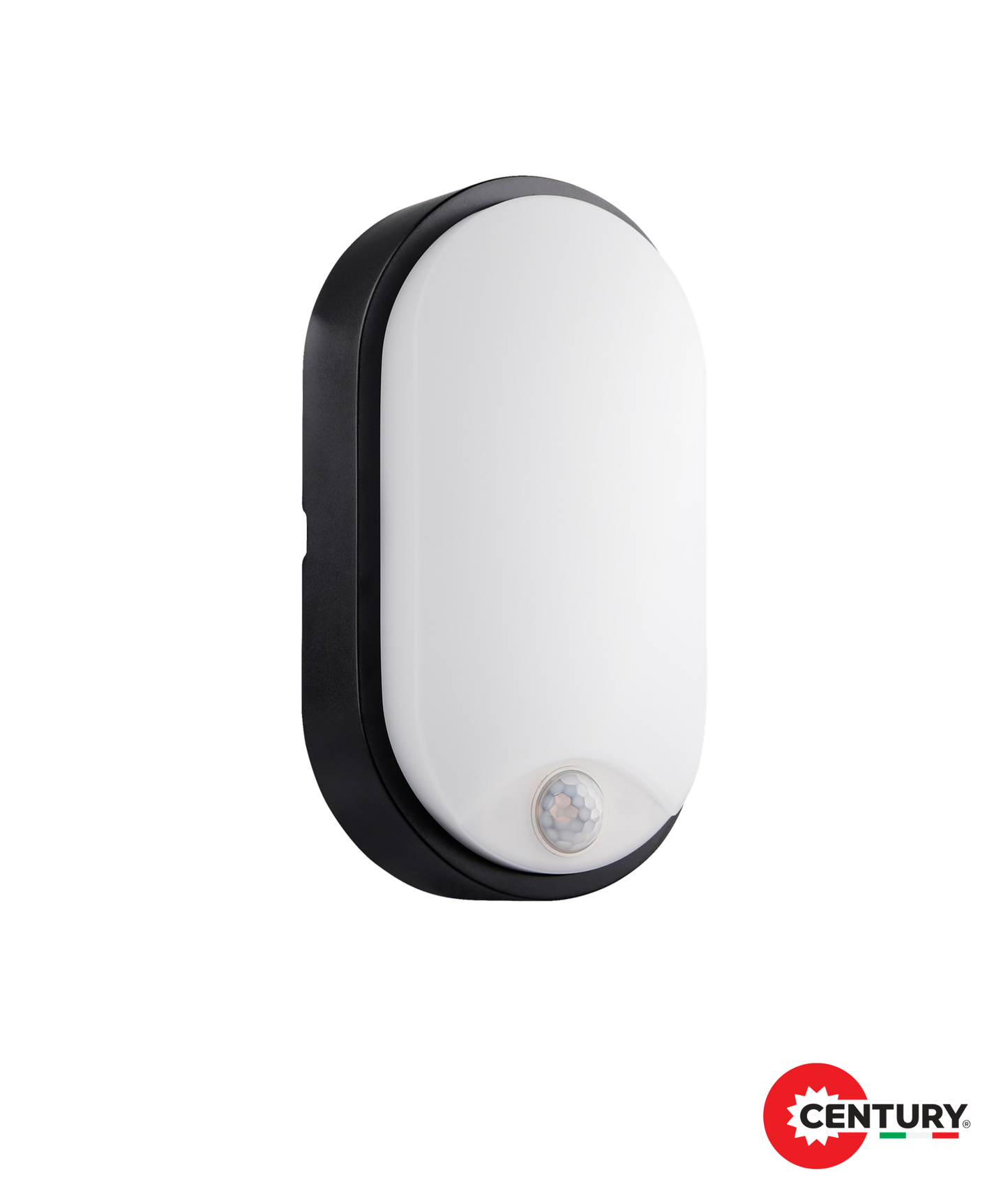 Plafonier Oasi Oval Preto com Sensor 14W 1550LM & CCT ajustável