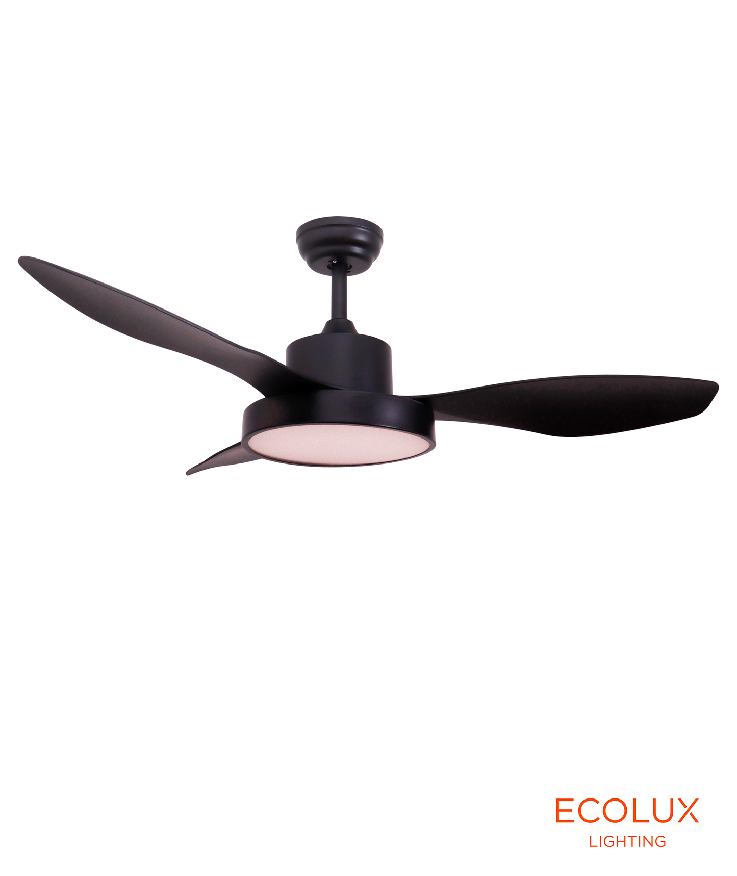 Ventilador LED Mistral 22W 2680LM & CCT ajustável (Branco/Preto)