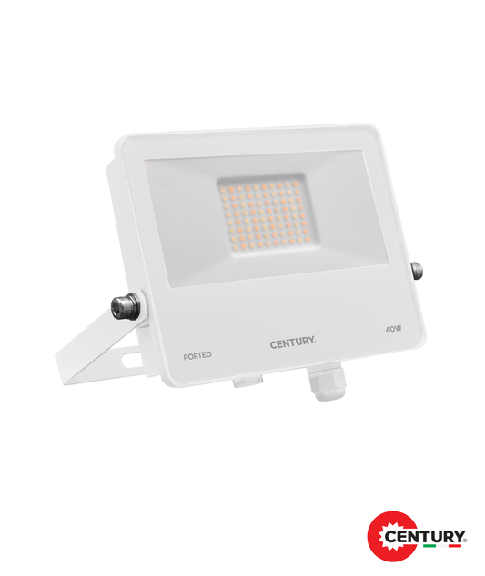 Projector Porteo CCT IP65 Branco (20W/30W/40W)