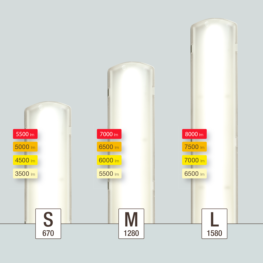 Luminária BS100 LED Regulável 4000K IP65