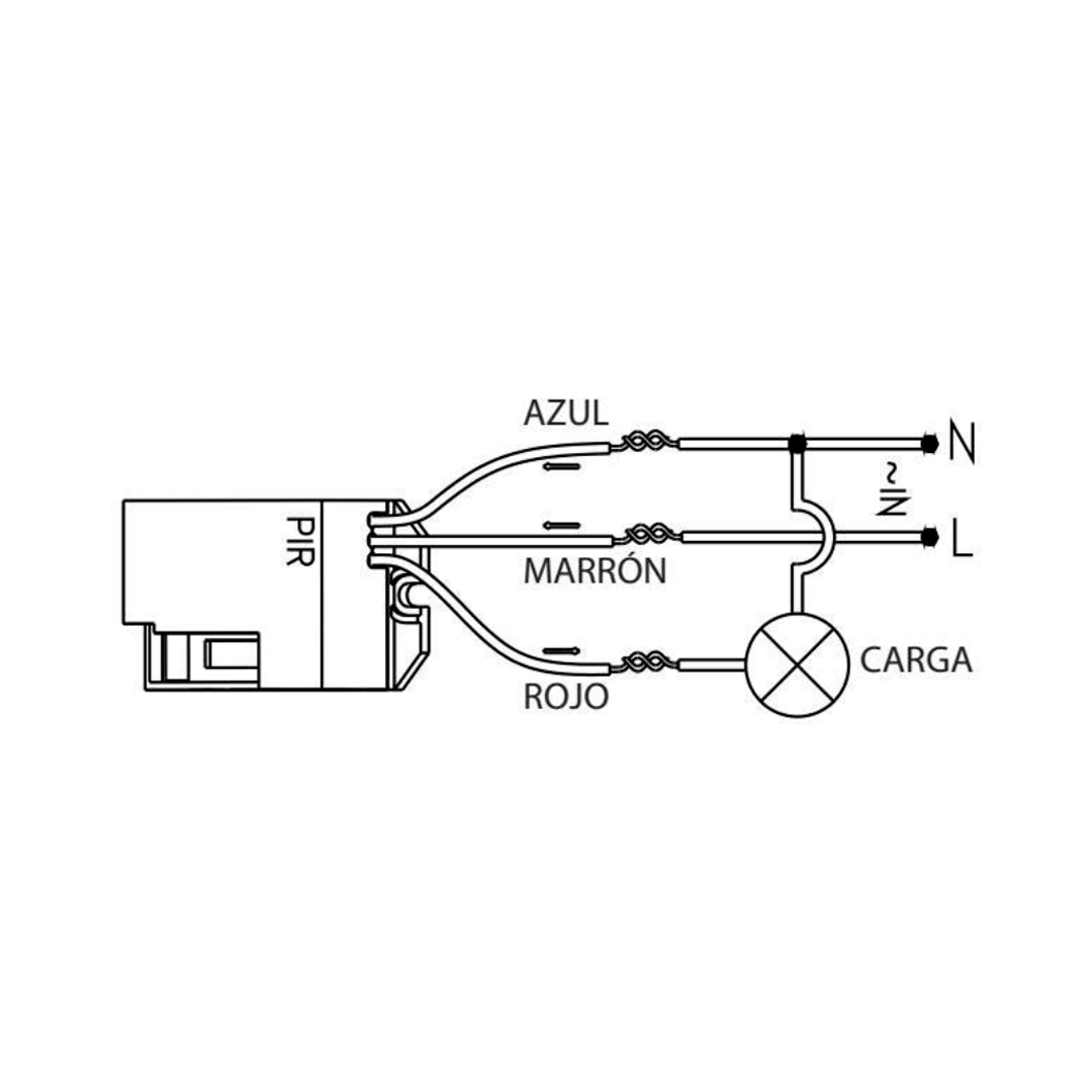 Detector de Movimento KDP 9 360 Supermini Koban