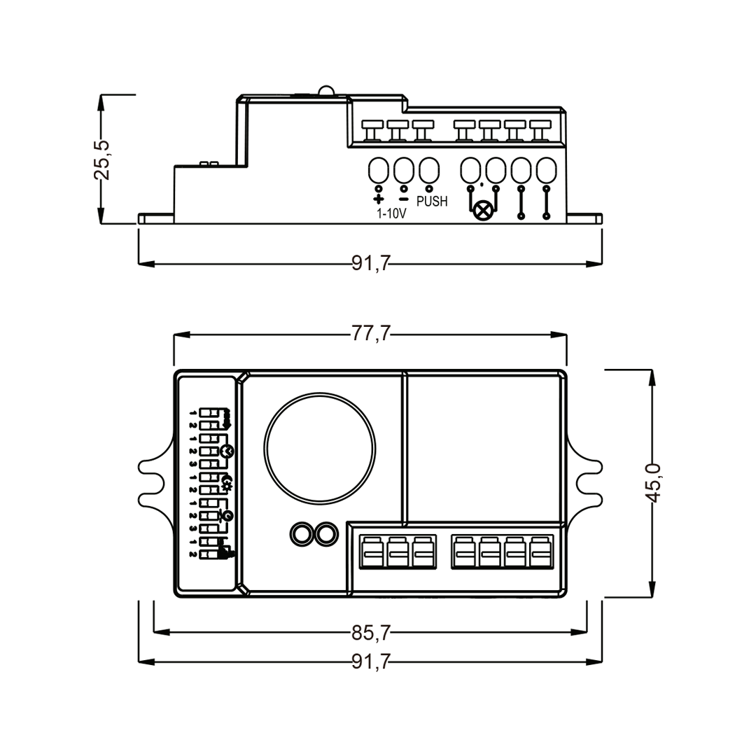 Detector de Movimento KDP 32 MW DIM Koban