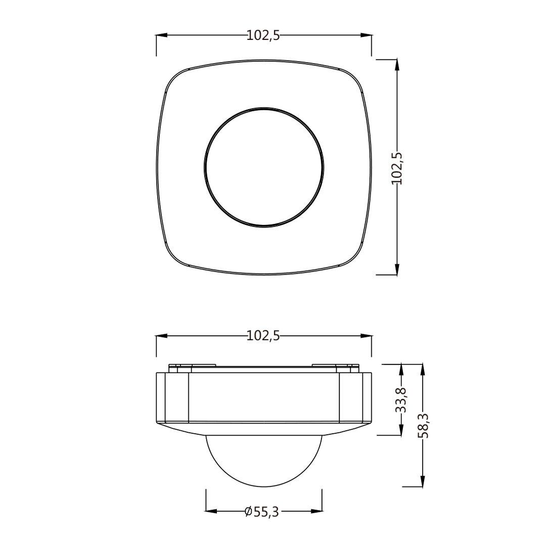 Detector de Movimento KDP 4 GS20 Koban