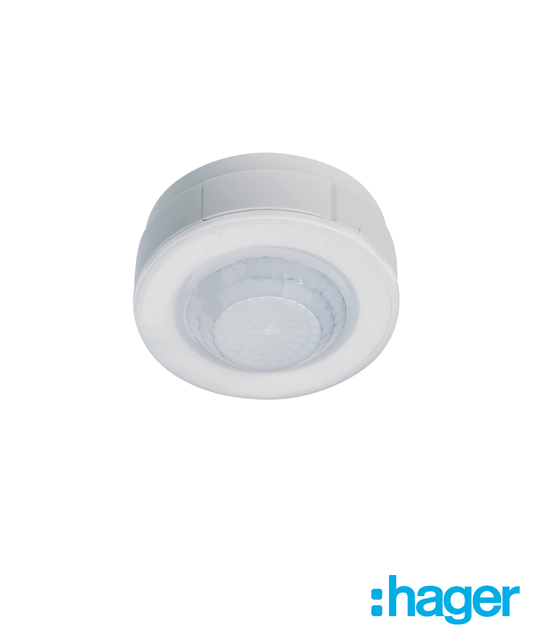 Detector de Movimento 360° IP21 Saliente Hager