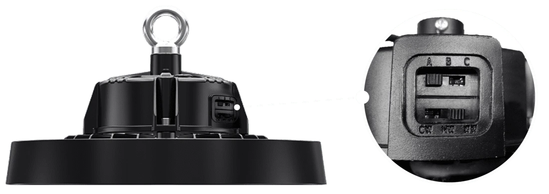 Campânula LED Atena 100W/150W/200W CCT