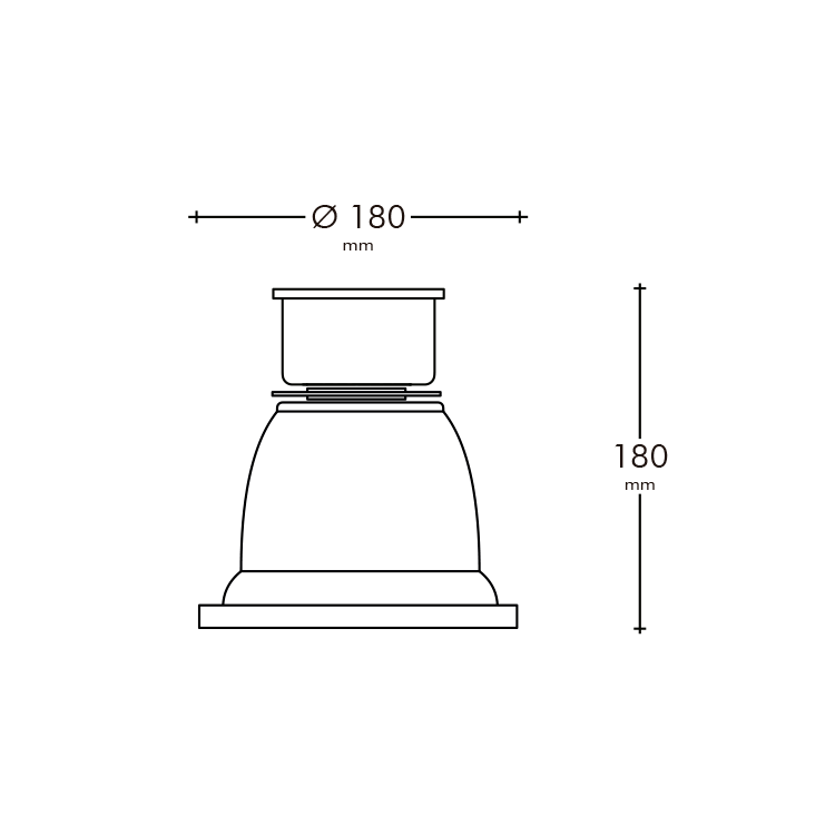 Abajur de Silicone para Candeeiro de Tecto