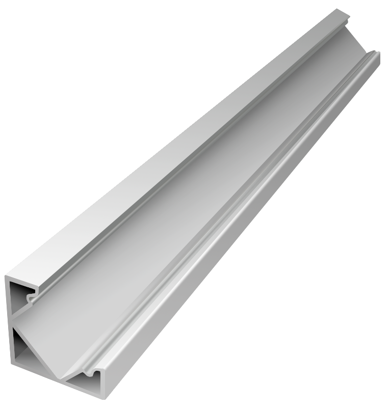Perfil de 2 Metros COR001 p/ Fitas de LED