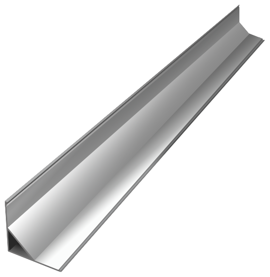 Perfil de 2 Metros COR002 p/ Fitas de LED