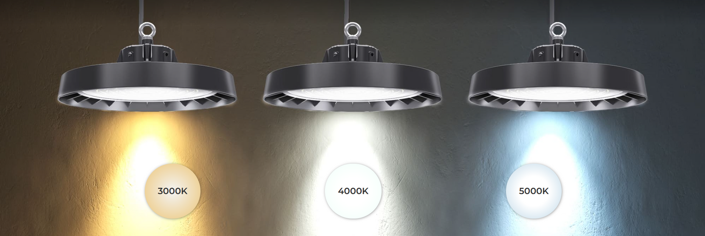 Campânula LED Atena 100W/150W/200W CCT